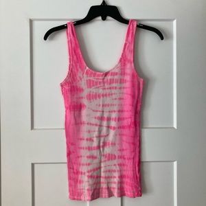 Victoria Secret Pink Tie Dye Tank Top